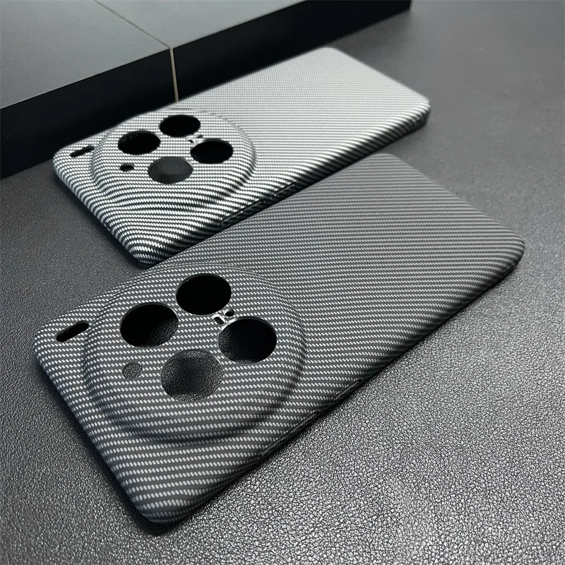 Para VIVO X200 Pro funda dura de fibra de carbono para PC fundas protectoras traseras delgadas para VIVO X100S X200Pro Mini X100Ultra carcasa de teléfono - imagen 4