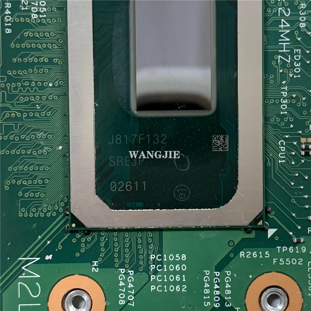 Para DELL 15 7586 17 7786 placa base de computadora portátil 18706-1 CN-0C6KN0 0C6KN0 C6KN0 con i7-8565U CPU N17S-G1-A1 GPU DDR4 probado OK - imagen 3