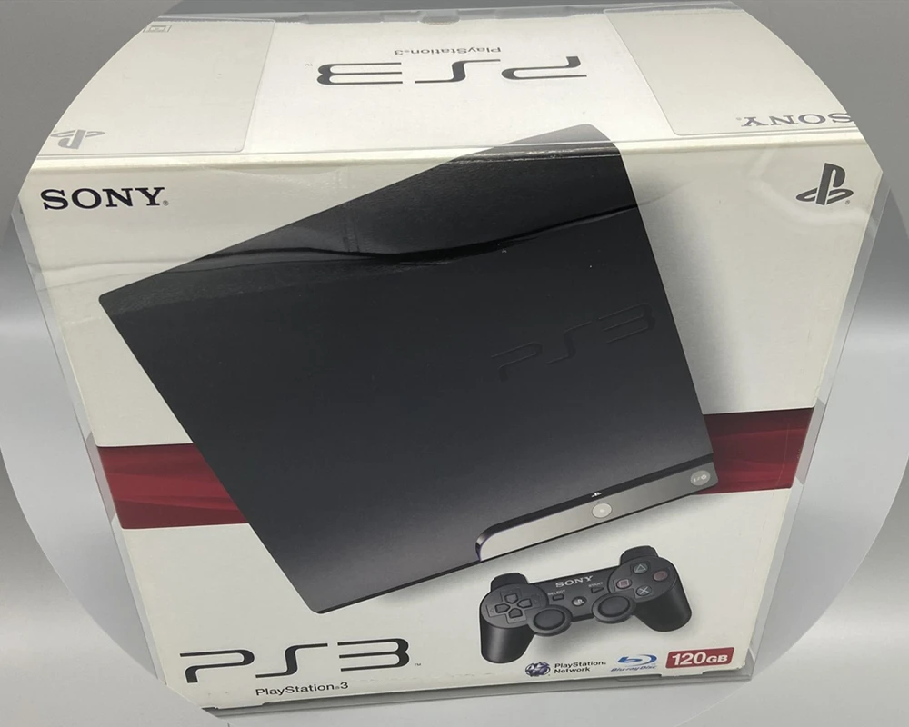 Protector de caja transparente para PS3 2000/4200, estuche de exposición transparente para Sony PlayStation 3, PS3 - imagen 2