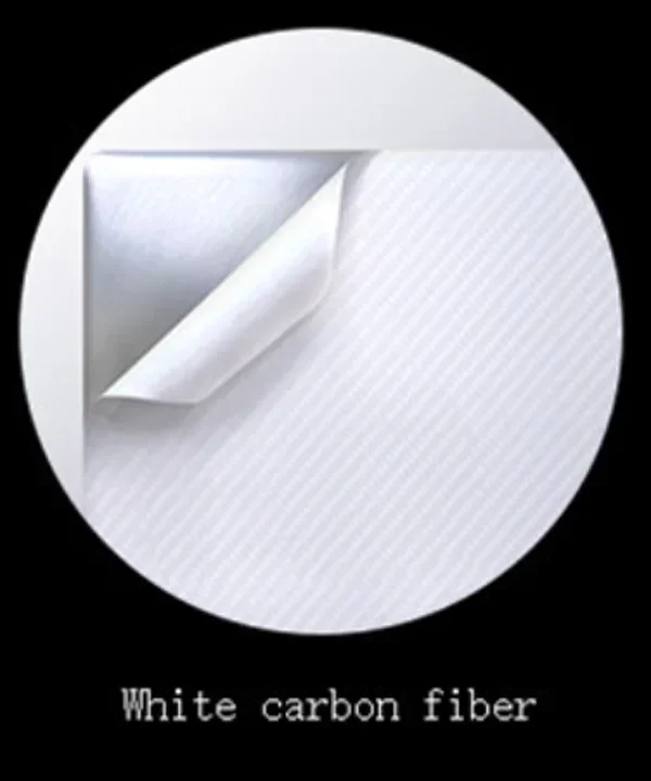 White Carbon fiber