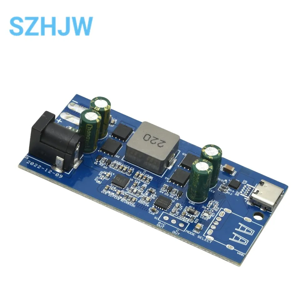 Módulo de carga rápida de protocolo completo, SW2303, PL5501, tipo C, 100W, buck-boost, PD, multifunción, QC