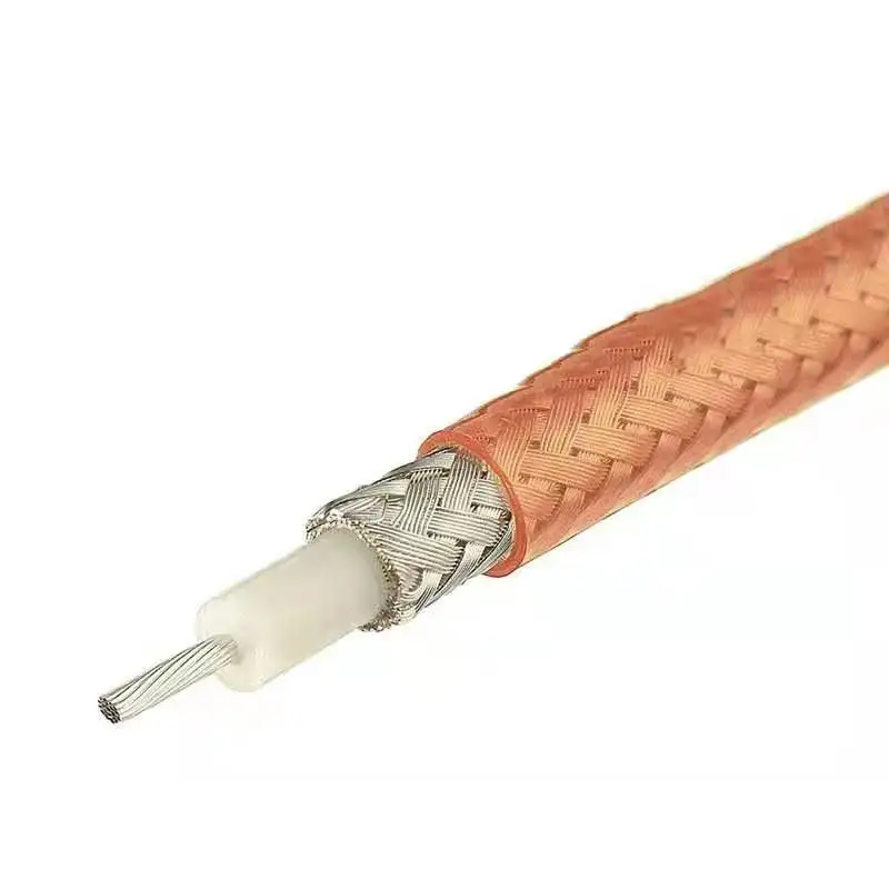 RG400 RG-400 Cable RFCoaxial de doble blindaje conector adaptador de Cable Cable RG400 50 Ohm alta calidad 30M/50 - imagen 4