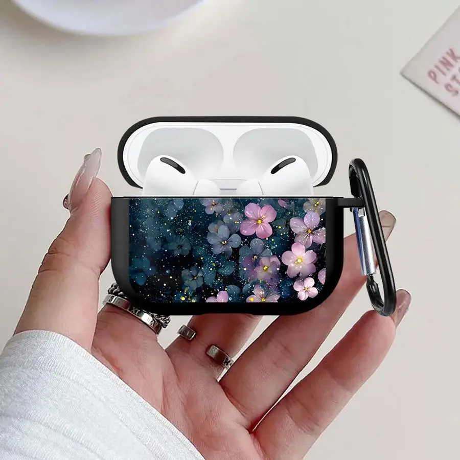 Funda Shining Flowers para Airpods Pro Pro2 3 Pro3 1 2 4, funda para auriculares - imagen 2