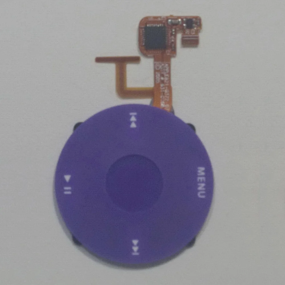 Purple with button