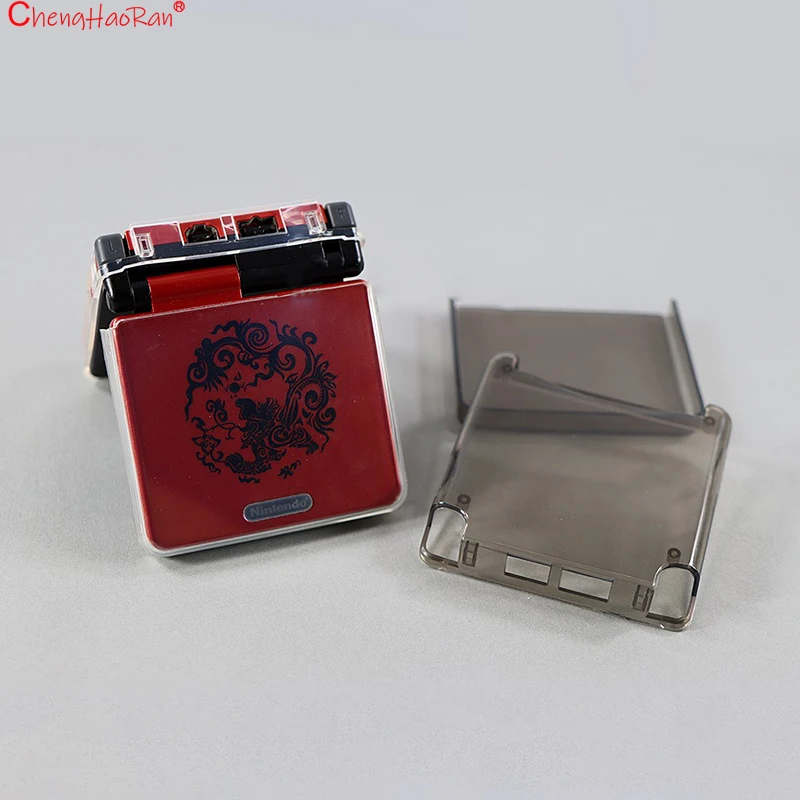 Funda protectora de carcasa dura transparente para Gameboy Advance SP GBA SP, anticaída, resistente a los arañazos, 1 ud. - imagen 5