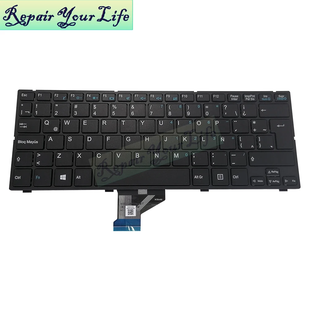 Teclado Español Latino para ordenador portátil, para JOI Book Classmate 10, Notebook, PC, LA Frame, 82-382-FX5000, nuevo - imagen 2
