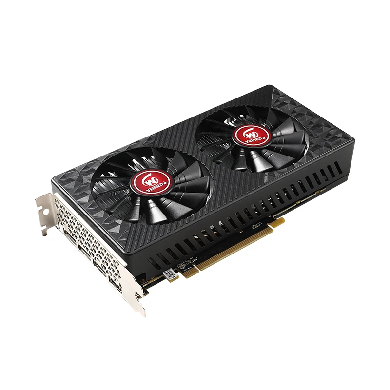 Tarjeta de vídeo Veineda RX580 8GB 256Bit 2048SP tarjetas gráficas GDDR5 rx 580 serie 8Pin Radeon GPU interfaz ordenador - imagen 5