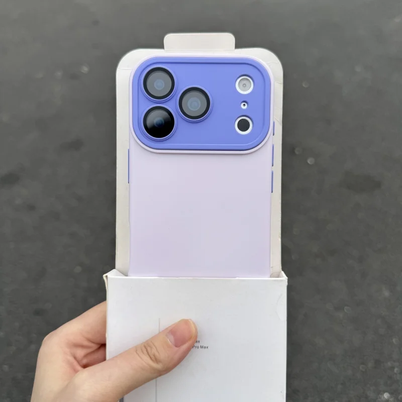 Parachoques líquido 2 en 1 de lujo a prueba de golpes para funda Magsafe para iPhone 17 Air 16 15 14 13 12 11 Pro Max Plus cubierta mate magnética - imagen 2