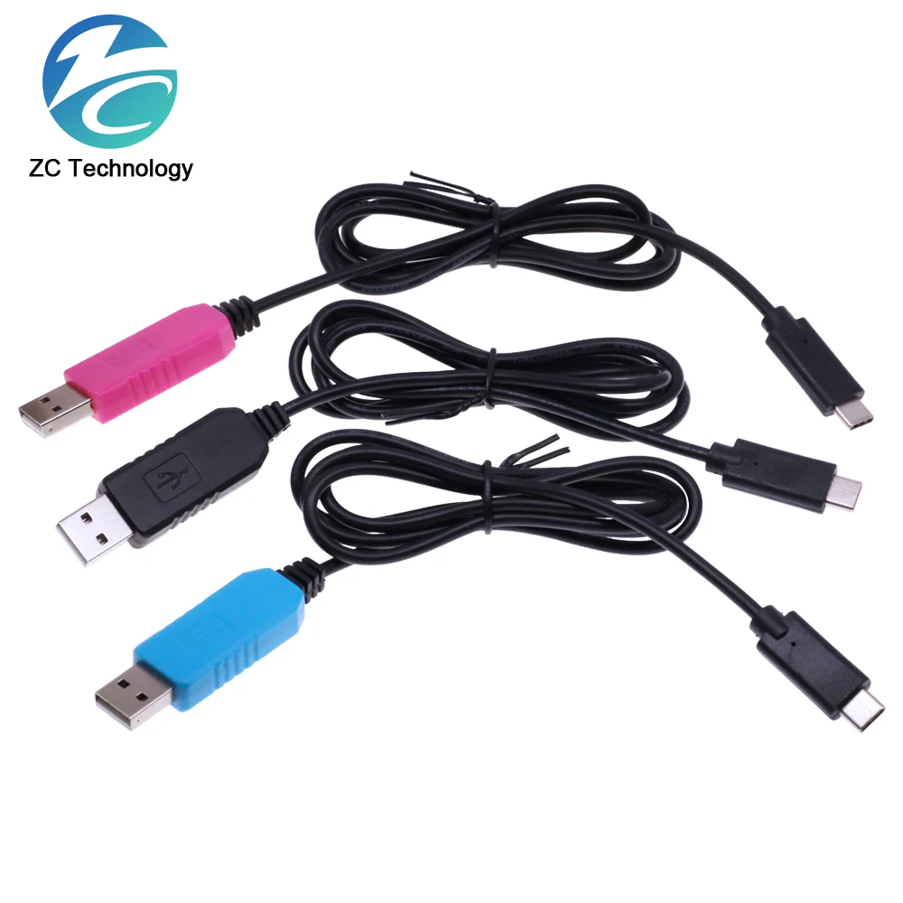 Módulo de Cable USB a TTL PL2303, CH340, CP2102, FT232Transfer a TTL RS232, adaptador de puerto serie, máquina de cepillo, línea de descarga, TYPE-C - imagen 2