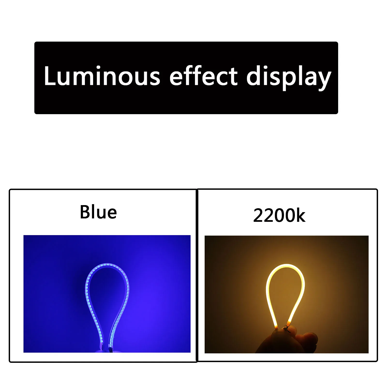 Bombilla LED Edison de filamento suave DC3V, 95mm, 2200K/2700K/verde/azul/rojo/rosa, piezas de lámpara, accesorios de luz incandescente, diodos - imagen 5