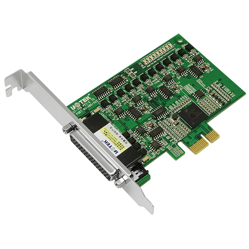 UOTEK Industrial PCI-E a RS-485 RS-422 tarjeta serie PCIE a RS485 RS422 4 puertos convertidor de alta velocidad DB9 Com conector UT-794 - imagen 3