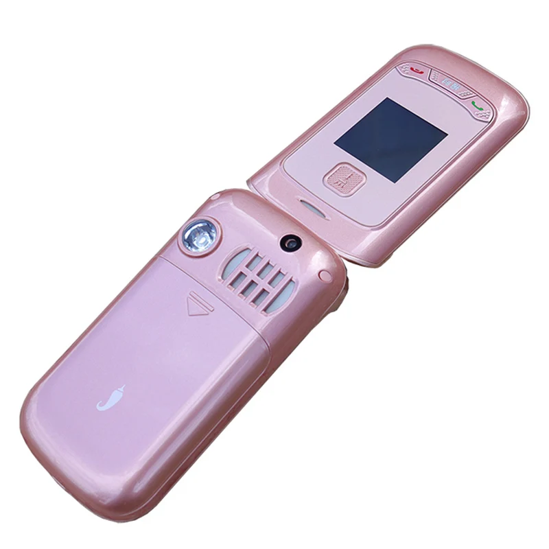 Teléfono móvil con pantalla Dual abatible para personas mayores, dos tarjetas SIM, botón grande, marcación de velocidad, linterna, Radio FM, botón pulsador, llamada SOS - imagen 5