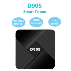 Android TV Box 4K HDR – Amlogic S905L Quad Core WiFi