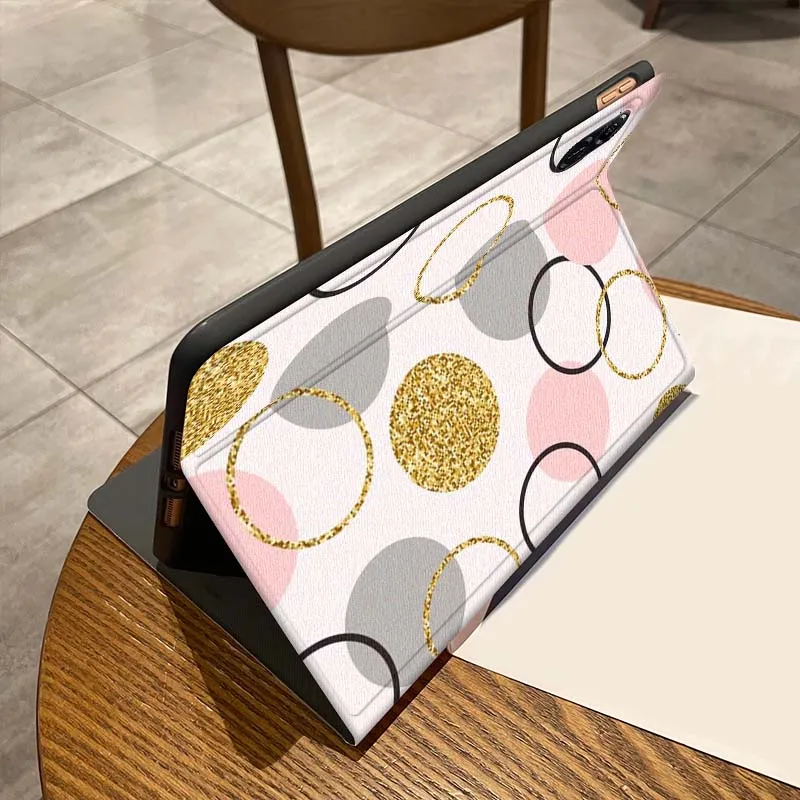 Círculo creativo artístico amor para Honor Tab Pad MagicPad Tablet 6 7 8 9 10 13 V7 V8 X8a X9a X9 X8 GT GT2 Pro funda para tableta - imagen 4