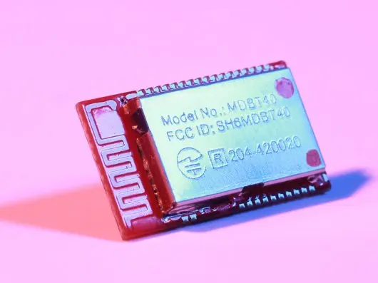 MDBT40P - Enrollador de módulo Bluetooth de baja potencia con módulo BLE basado en nRF51822