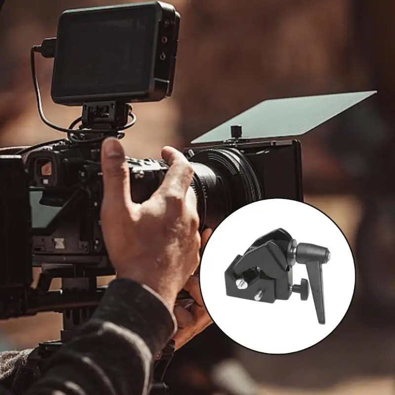 Super abrazadera ergonómica para los trípodes luces seguras fijación en forma U y3nd - imagen 2