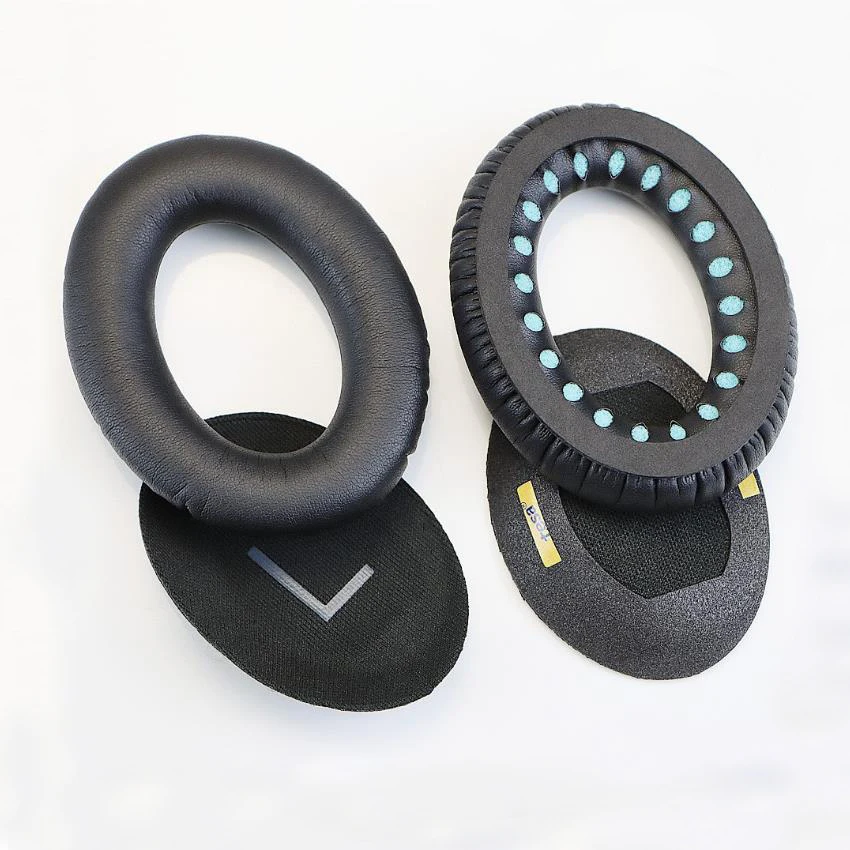 Almohadillas para auriculares BOSE QuietComfort 35II QC35, orejeras de espuma de cuero, fundas para auriculares, repuesto de espuma de esponja - imagen 2
