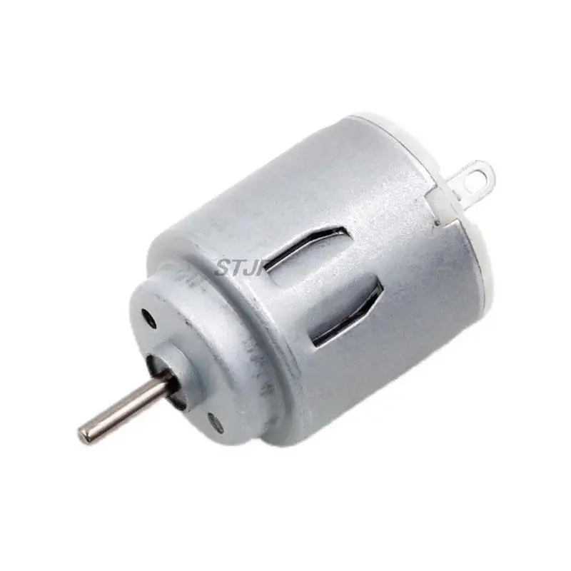 Motor de juguete redondo de CC, Motor de producción pequeña DIY, tracción en las cuatro ruedas, voltaje de 140, 3V - imagen 4
