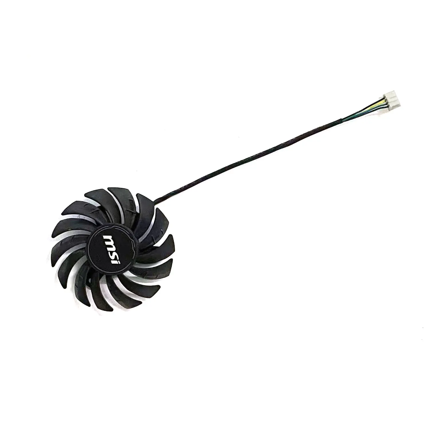 Nuevo ventilador GPU de 70MM 4PIN PLD08010S12HH RX 6500 XT para MSI Radeon RX 6500 XT MECH 2X 4G reemplazo de tarjeta gráfica - imagen 5