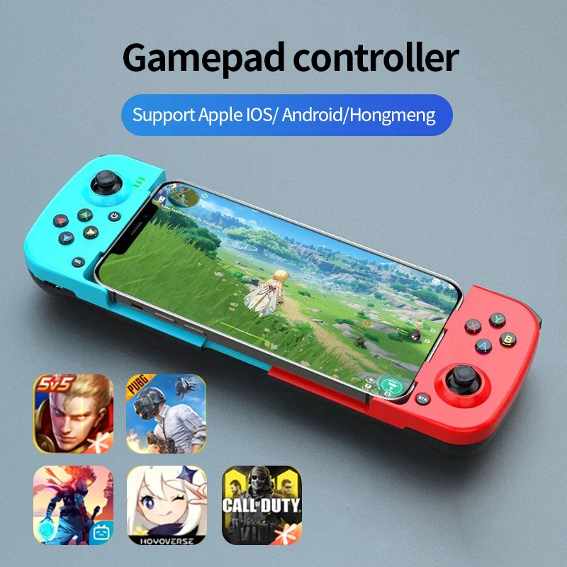 Controlador de juegos extensible inalámbrico D3 compatible con Bluetooth para teléfonos móviles Android Ios PC Gamepad Joystick Control de juego - imagen 4