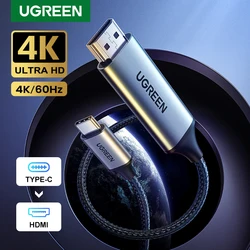 Adaptador UGREEN USB-C a HDMI 4K – Conexión TV y Dispositivos