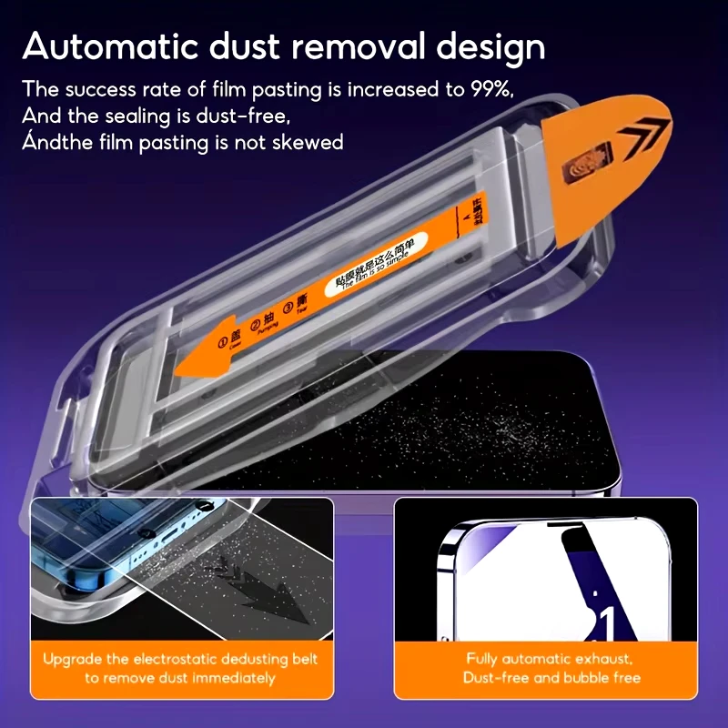 Protector de pantalla de privacidad para Samsung A55 A56 A36 A26 A54 A53 A33 A35 A15 S25 Ultra S24 S23 Plus S22, 1-2 uds. - imagen 4