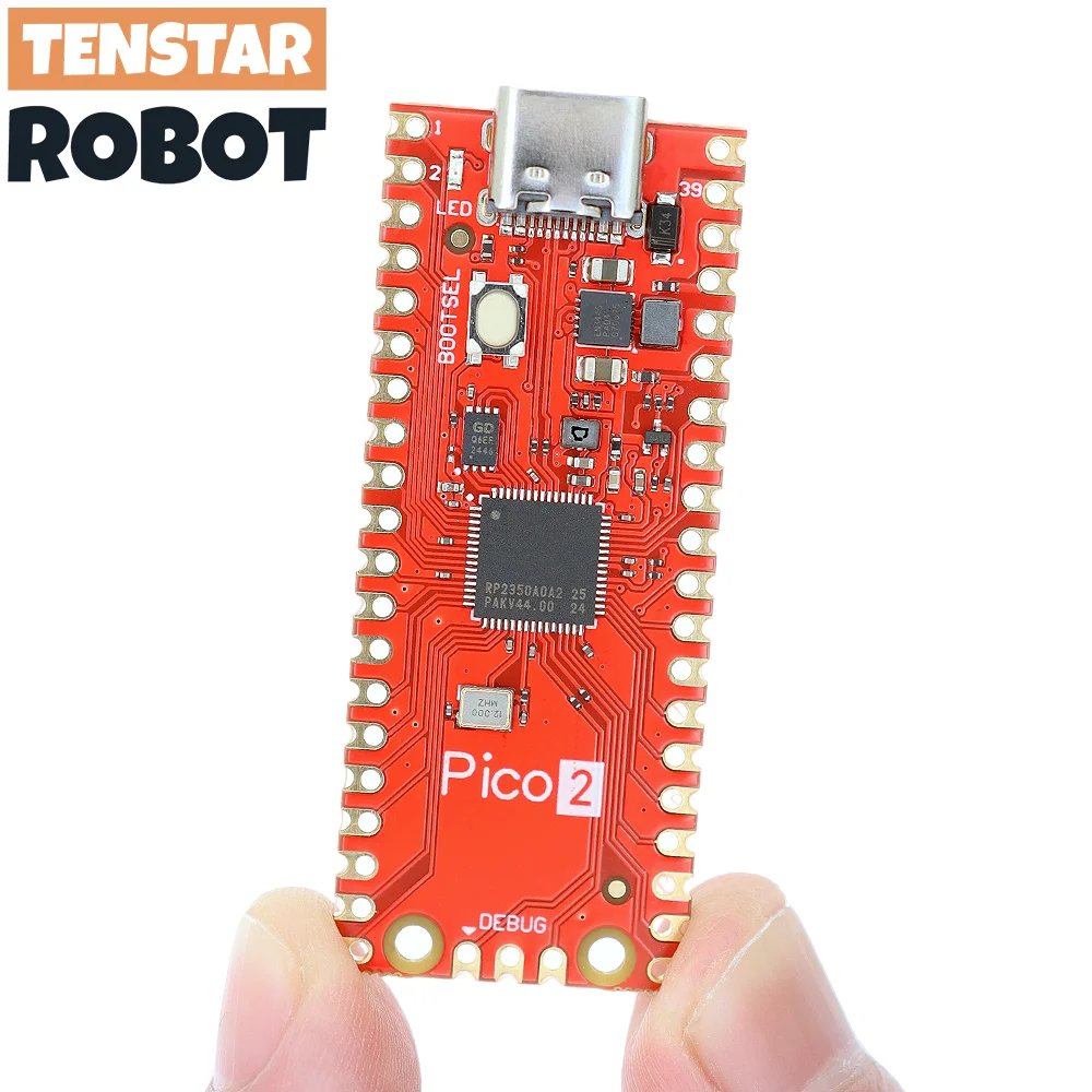 Placa de desarrollo TENSTAR Pico2 RP2350 TYPE-C USB RP2350A microcontrolador de Chip Compatible con Raspberry Pi PICO 2 - imagen 5