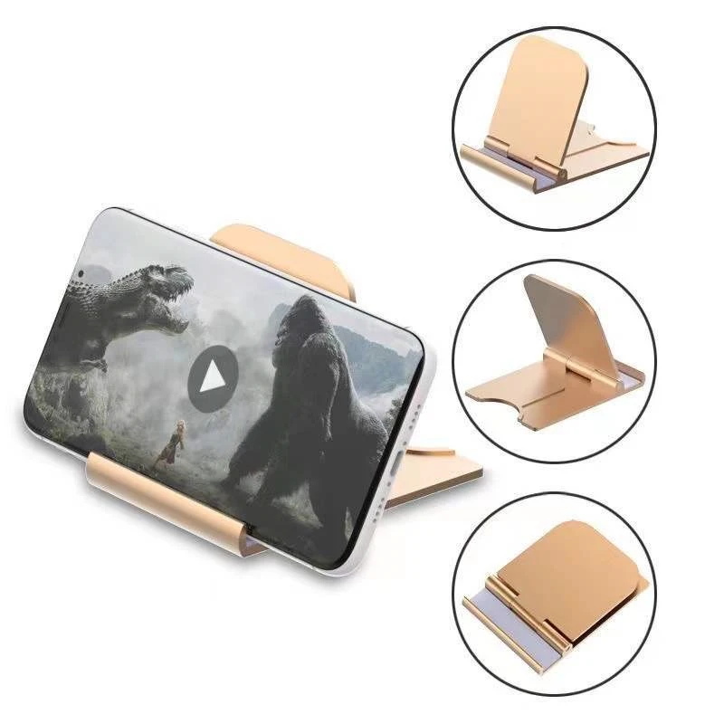 Soporte Universal plegable para teléfono móvil, soporte de escritorio ajustable para iPhone 13, Xiaomi, Huawei y Samsung - imagen 2