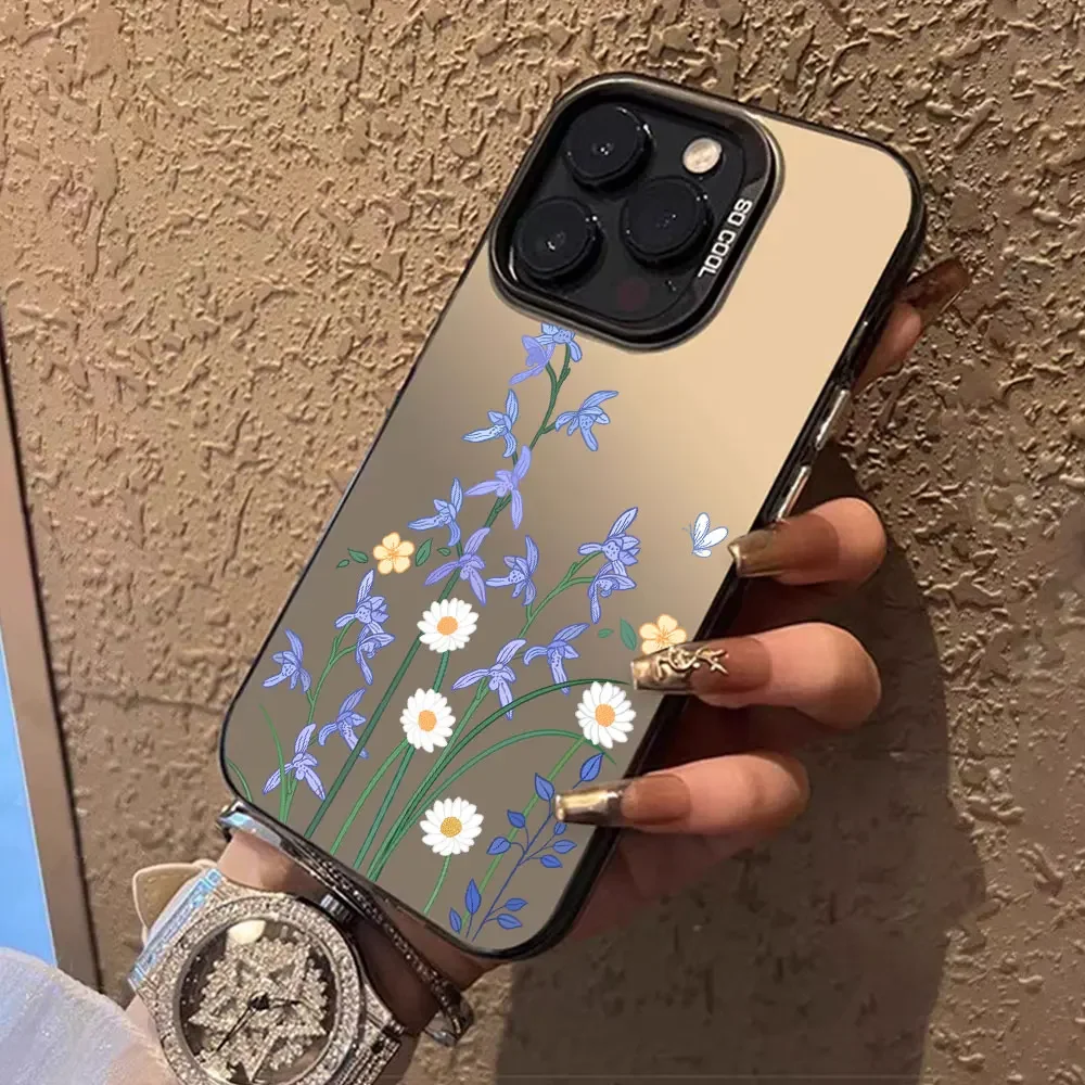 Funda de flores para Tecno Spark Go 2024 2023 2022 Spark 20 10 Pro 10 10C 20C 6 Go KE5, funda de teléfono para Tecno Spark 8C 9 - imagen 3