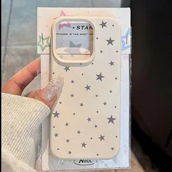INS Grey Stars – Funda Antigolpes para iPhone 16 Pro Max