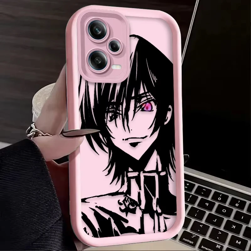 Funda de teléfono de C-CODE G-GEASS de Anime para Redmi Note 13 12 Pro Plus 5G 13 12 Pro 4G5G 11 10 Pro 12S 11S 10S Redmi 13C 12 5G - imagen 3