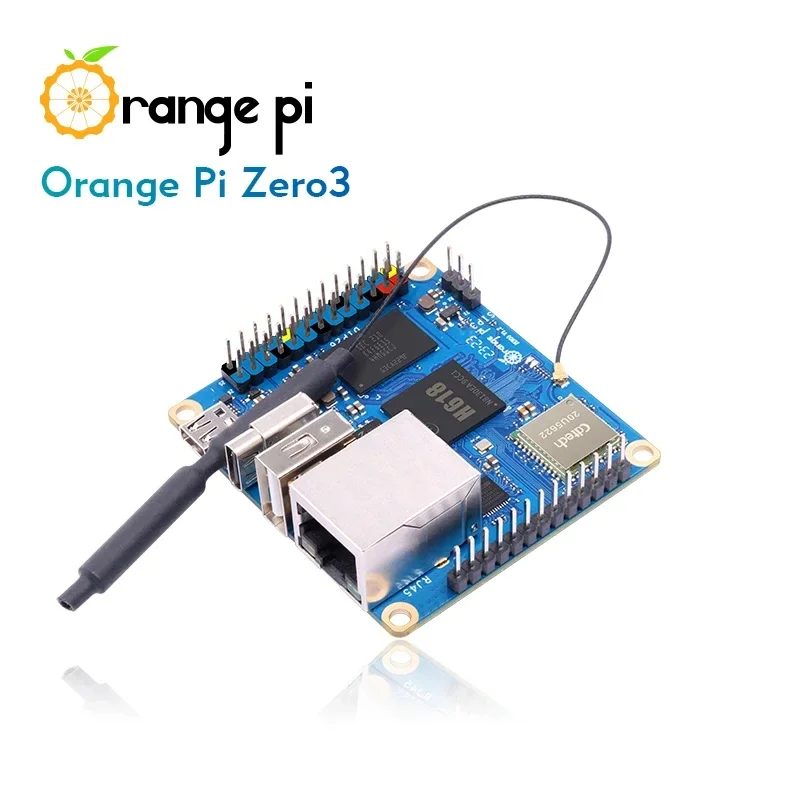 OrangePi Zero 3 1GB 2GB 4GB RAM DDR4 Allwinner H618 WiFi Bluetooth Mini PC Zero3 Placa de desarrollo SBC ordenador de placa única - imagen 4