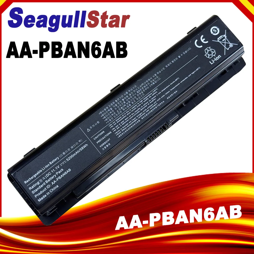 Nuevo AA-PBAN6AB AA-PLAN6AB AA-PLAN9AB batería del ordenador portátil para Samsung 200B 400B 600B NP200B NP400B NP600B P200