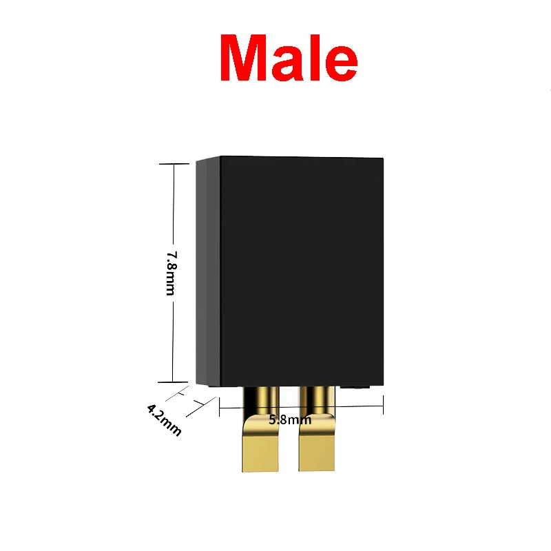 Conector macho hembra GNB de alta corriente A30 para RC FPV Whoop Drone Mico multicóptero de cuatro ejes pieza DIY VS BETAFPV BT2.0 - imagen 3