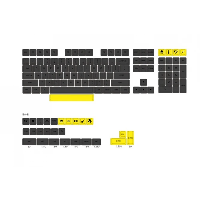 135 keycaps set