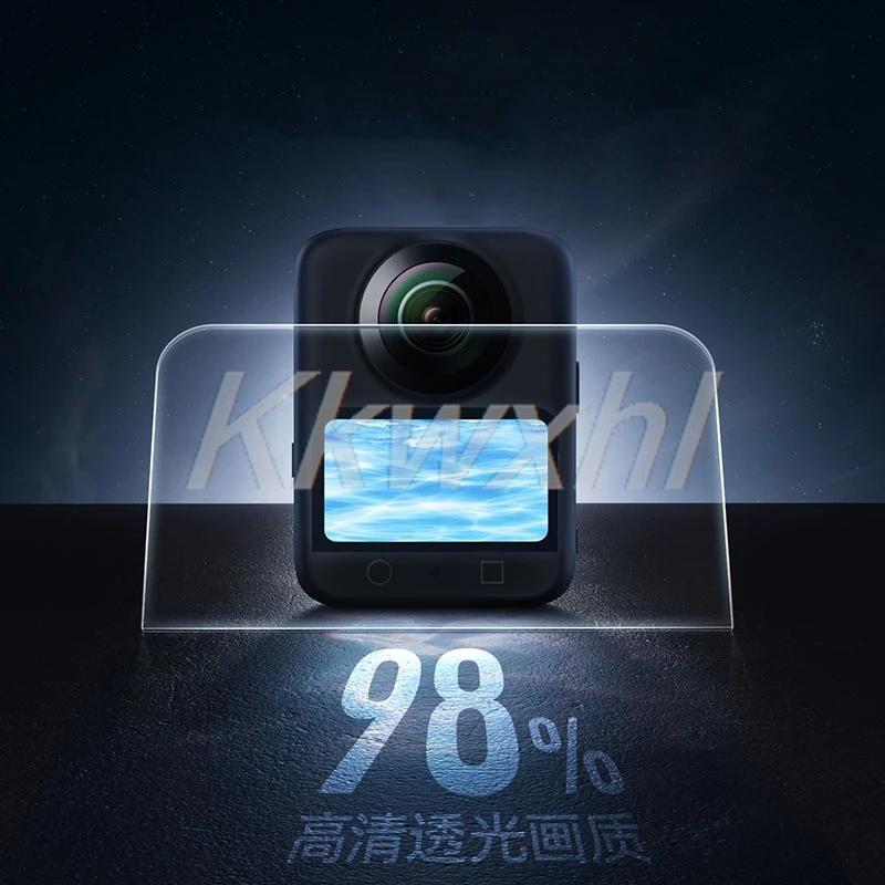 2 uds 9H HD película de lente de cámara para DJI OSMO 360 en DJIOSMO360 OSMO360 cubierta protectora trasera de vidrio templado - imagen 4