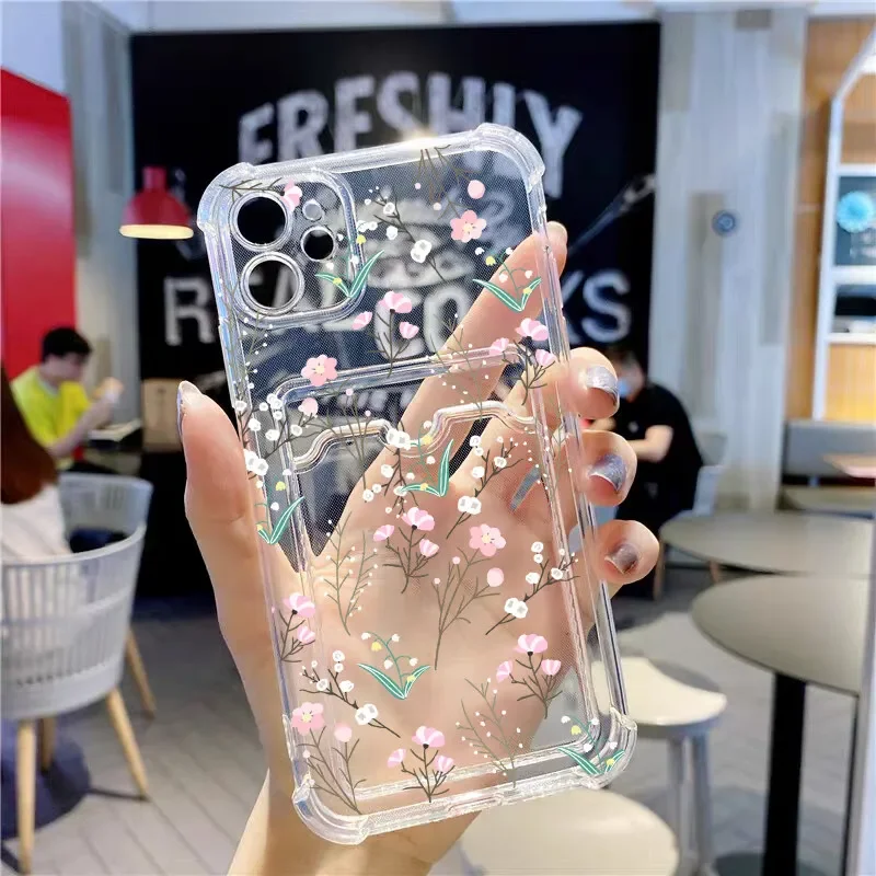 Sorriso Margarita flor cartera tarjetero funda, soporte para Xiaomi Redmi Note 13 12 Pro 5G 8 9 10 11 Pro 12S 11S 13C 10C 12C 9A 9C A1 A2 - imagen 5