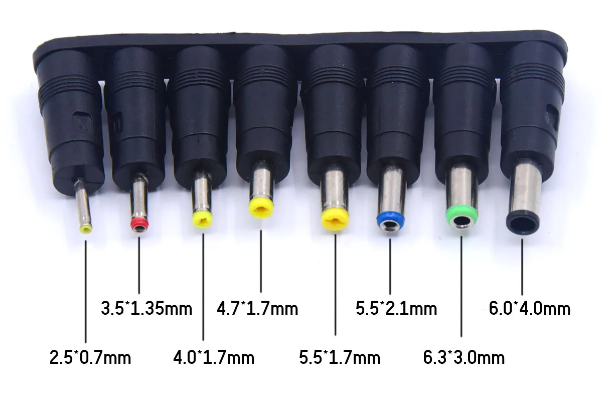 QC 3,0 USB a DC 5V-12V 6V 9V voltaje ajustable paso 0,2 V Cable de alimentación 8 convertidores para enrutador WiFi altavoz ventilador batería simulada - imagen 3