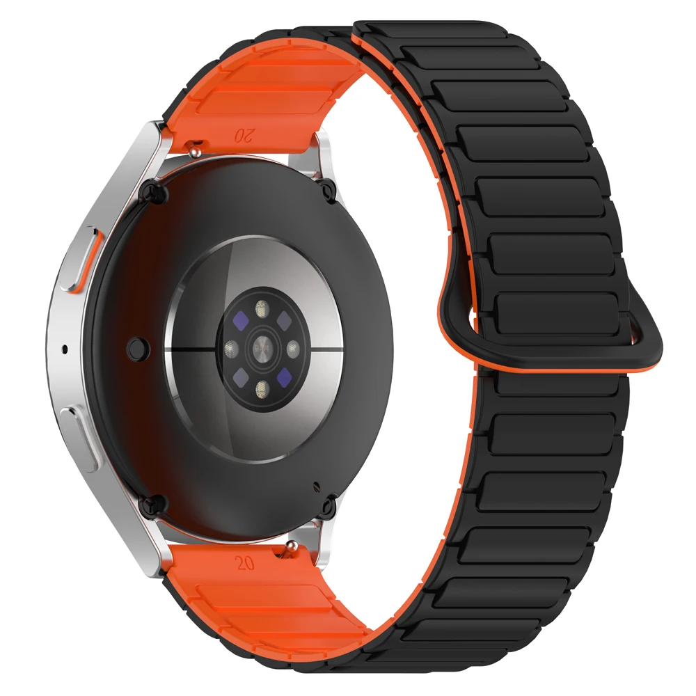 Correa de silicona para reloj HUAWEI WATCH 5/GT 5 Pro, banda de 46mm GT 4 3 SE 2 42mm HONOR Magic Watch4 GS Pro, pulsera magnética - imagen 2