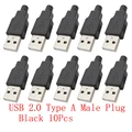 Black USB Male