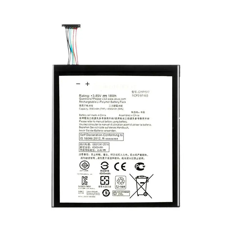 C11P1517 batería de tableta 4680Mah estable para Asus Zenpad 10 Z300M Z300CNL Z301MFL P028 P00L Z301M Z301MF P00C - imagen 2