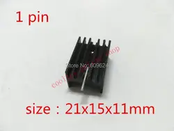 Disipador de Calor TO-220 para Circuitos Integrados 21x15x11mm