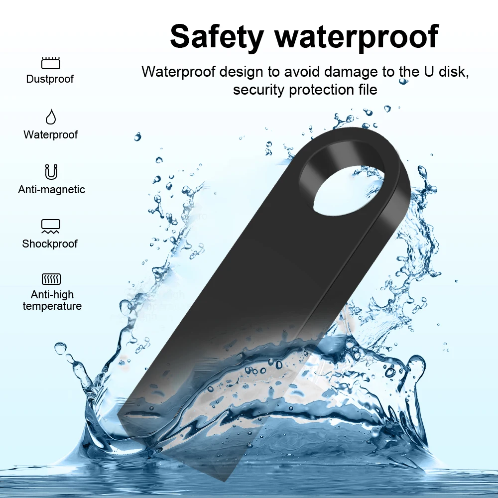 Unidad Flash USB con logotipo personalizado gratis, 10/20/50 Uds., 8GB 3,0, unidad de pluma de alta velocidad, 16GB, 32GB, 64GB, 128GB, colgantes, palos usb de metal, minion - imagen 5