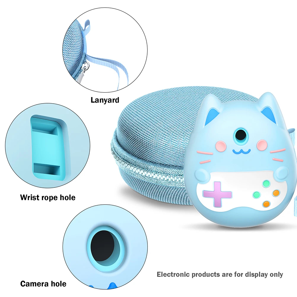 Kit de funda dura protectora EVA impermeable con cubierta de silicona, máquina Virtual para mascotas, funda protectora a prueba de golpes para Tamagotchi Pix - imagen 5