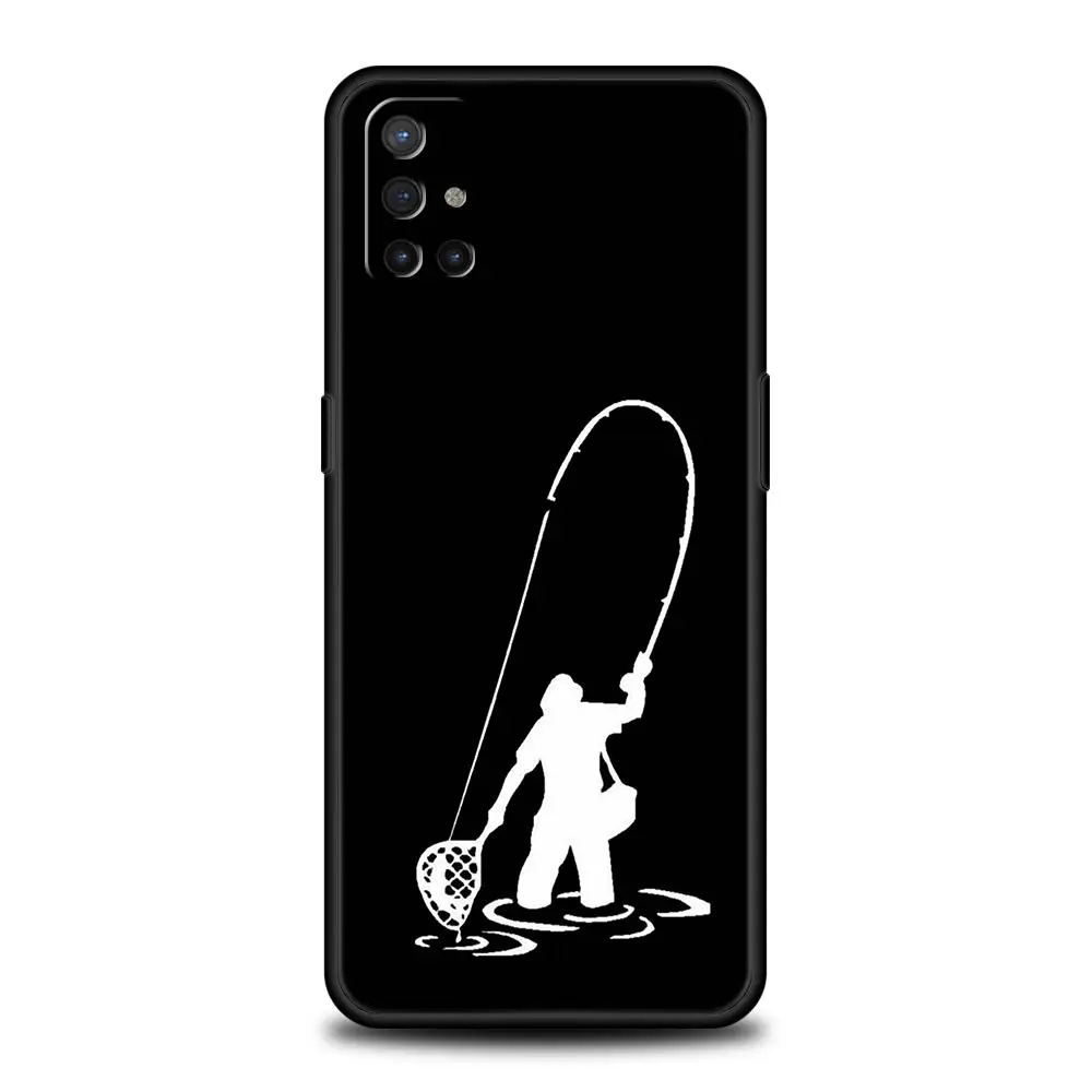 Funda de teléfono con latido del corazón de pesca para OnePlus 15 13 12 11 10 9 8 13T 10T 7T Pro 13R 12R 9RT 8T Nord 4 N200 2T CE 2 3 5G Lite - imagen 4