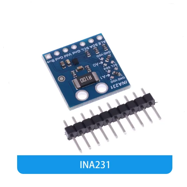 INA231 Módulo de función de alarma de monitor de potencia de corriente de voltaje 36V bidireccional I2C R100 - imagen 2