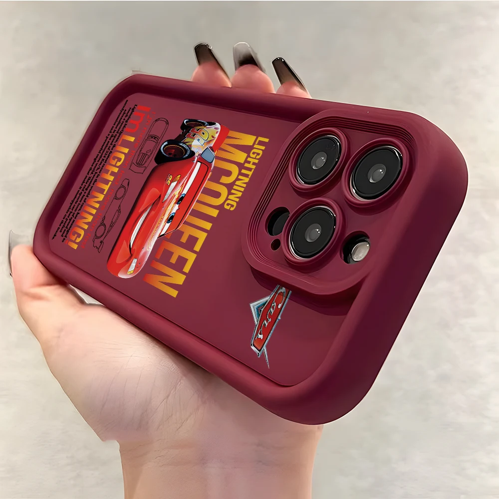 Cool Car Lightning McQueen funda de teléfono para Motorola Moto G85 G84 G75 G60 G54 G53 G52 G35 G34 G32 G30 E40 E32 E22 EDGE 60 5G - imagen 4