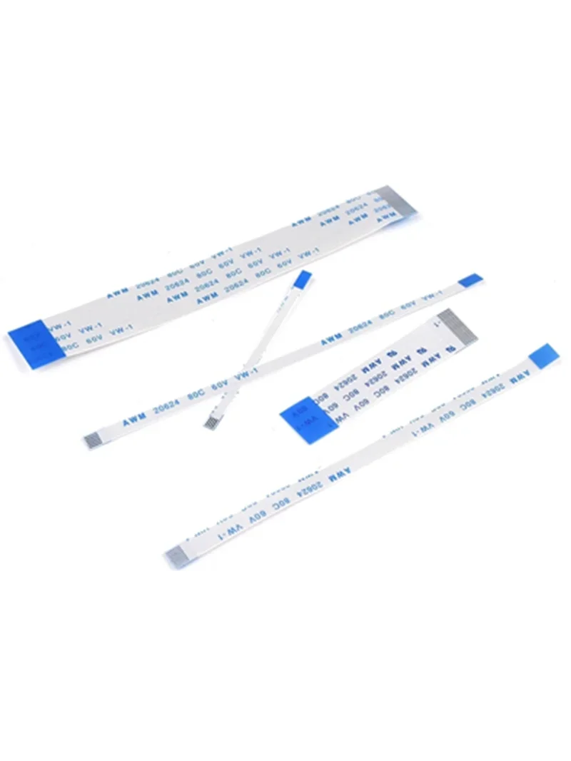 Cable plano Flexible, 5 piezas, FFC FPC AWM 20624 80C 60V VW-1 1,0 MM 5/7/9/11/13/17/19/21/23/25/31/35/38/44/46/48/51/52/54 pines - imagen 5