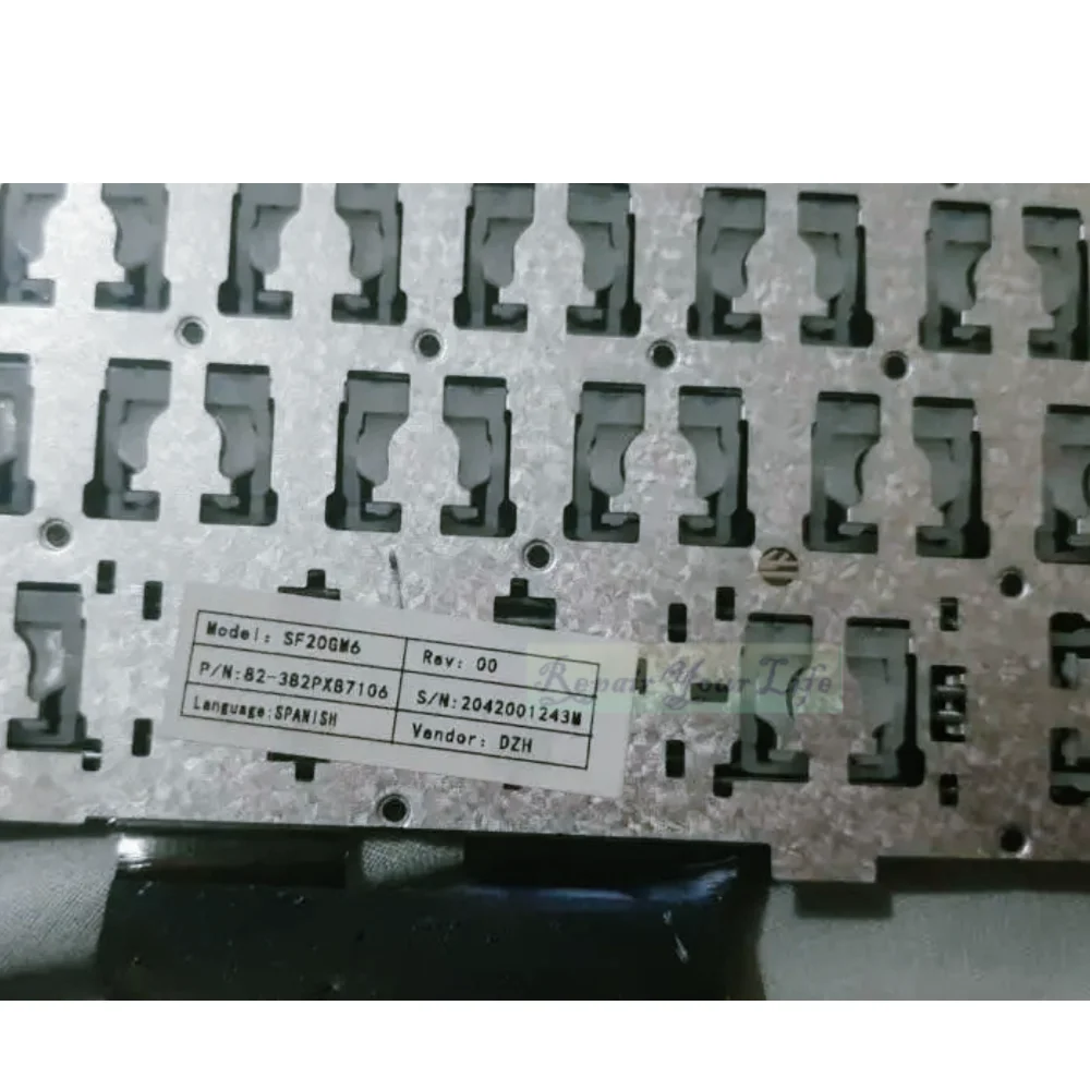 Teclado Español Latino SF20GM6 para Medion E11201 E11202 MD61958 SF20PA6W SF20GM7 82-382PXB7102 82-382PXB7101 nuevo - imagen 5