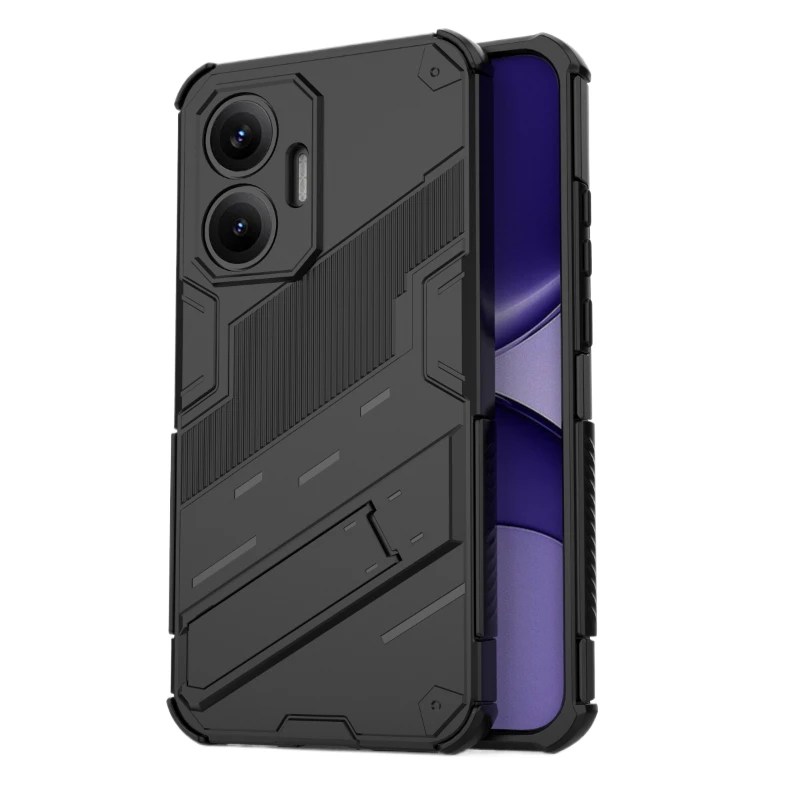 Para Xiaomi Redmi Turbo 4 Pro funda trasera a prueba de golpes funda armadura para Redmi Turbo4 funda protectora anticaída funda Coque con soporte - imagen 2